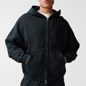 Conjunto de Chándal Personalizado con Cremallera para Hombre, Chaqueta de Algodón y Forro Polar con Pantalones Jogger, Chándal Oversize de 2 Piezas para Hombre - Product Image 6