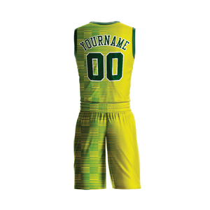 Uniformes de Baloncesto Sublimados de la Mejor Calidad, Conjuntos de Camisetas sin Mangas y Pantalones Cortos, Nombre y Número del Equipo Personalizados, Tallas Grandes, Transpirables, 100% - Product Image 3