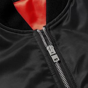 Nouvelles vestes de baseball de vêtements de sport unisexes classiques personnalisées vente en gros veste de bombardier de vol vierge personnalisée - Product Image 5