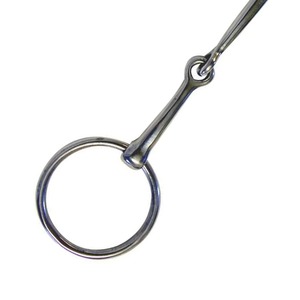 Mors de cheval en acier inoxydable de qualité supérieure, embout en fer doux, anneau lâche, accessoires d'équitation de luxe personnalisés - Product Image 6