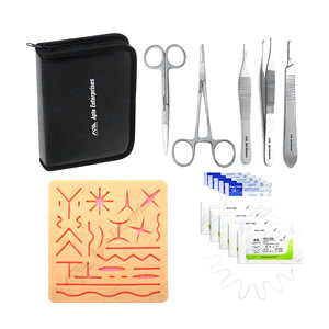 Practicing Model Wound Surgical <b>Suture</b> Training Exercise <b>Kit</b> For Medical Students Best Quality <b>Suture</b> <b>Kit</b> Medic Instrument - Product Image 1