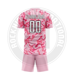 Ensemble d'uniformes de football de qualité supérieure, respirant et à séchage rapide, maillot et short pour les équipes, entraînements et matchs, hommes et femmes - Product Image 5