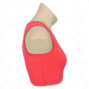 Soutiens-gorge de sport Blaze Fight Wear et leggings de yoga, confort premium, spandex/nylon, motif uni, taille élastique, respirant, évacuant la transpiration - Product Image 5