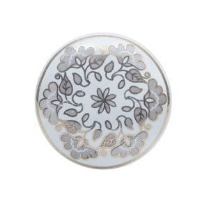 Boutons de tiroir en céramique de haute qualité en gros gris commode armoire tire Floral cuisine placard poignées de porte en vrac - Product Image 3