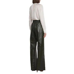 <b>Women</b> High Quality Flare Pants Custom Logo Stretch Bell Bottom <b>Trousers</b> with Fashionable High Waist Fit for Casual Streetwear - Product Image 5