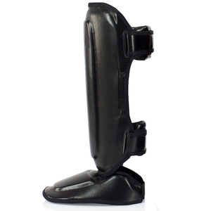 Espinilleras de Boxeo Personalizadas en Cuero, Ligeras, con Cierre de Velcro - Product Image 3