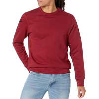 Pull en coton tricoté à col rond boutonné rouge uni pour homme, coupe classique, vêtements décontractés d'hiver