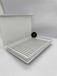 Extensions de cils volume super noir mat, cheveux synthétiques faits à la main, logo personnalisé, longs et naturels, qualité supérieure d'usine 3D-20D - Product Image 4