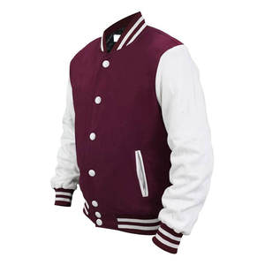 Veste universitaire pour homme, col montant, coupe-vent, respirante, hiver, haute qualité, personnalisable, prix abordable - Product Image 4