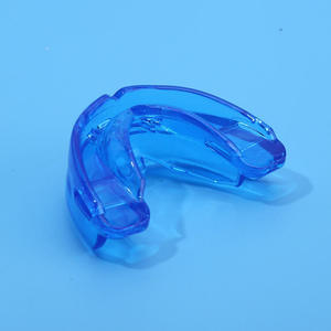 Top Selling Moldable Silicone <b>Mouth</b> <b>Guard</b> Blue Clear Protective <b>Sports</b> Gear for Boxing Lightweight Universal Adult Use Standard - Product Image 2