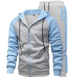 Conjunto de chándal transpirable con capucha y cremallera para mujer, de forro polar, de secado rápido, ligero, para invierno, al por mayor - Product Image 3