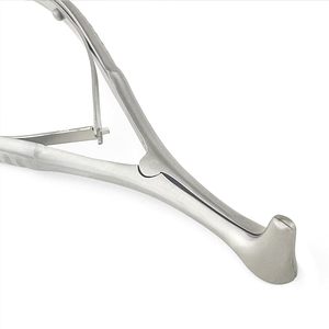 Spéculum nasal Vienna pour enfant, taille moyenne, en acier inoxydable, instrument d'examen ORL de qualité supérieure, outil pour l'oreille, le nez et la gorge - Product Image 2