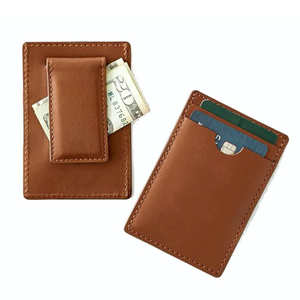 Portefeuille de poche en cuir PU personnalisé avec logo imprimé et gaufré, porte-cartes - Product Image 6