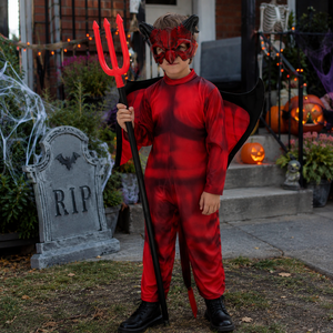 Costume da Strega per Bambini Baige, Mantello con Ragnatela, Outfit per Halloween e Spettacoli Teatrali - Product Image 3