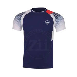 Vêtements de sport en tissu 100% polyester, uniforme de volley-ball à manches courtes, taille plus, respirant, confortable, meilleur prix, nouvelle arrivée - Product Image 2