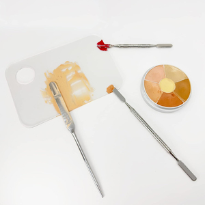 High Quality Cosmetic Spatula German Stainless Steel Single End Polished Finish Makeup Tools A+ Grade - Product Image 4