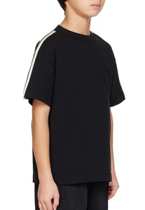 เสื้อยืดเด็กคัมเบอร์ สปอร์ตส์ แบล็ค คอกลม แขนสั้น ระบายอากาศได้ดี เป็นมิตรกับสิ่งแวดล้อม แห้งเร็ว ผ้าฝ้าย 100% ทรงปกติ - Product Image 2