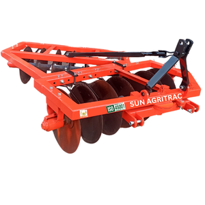 Herse à disques agricole multicolore à disques crantés, robuste, pour tracteur à quatre roues à montage arrière, pour le labourage et le travail du sol - Product Image 6