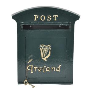 Luxury VR Post Holder <b>Box</b> And Dropbox With <b>Lock</b> Event Supplies Holiday Decoration Wall Mount Letter <b>Box</b> Rustic Metal - Product Image 5