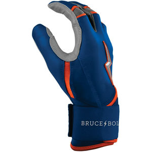 ถุงมือตีเบสบอล BRUCEBOLT สำหรับผู้ใหญ่ แบบสวมได้ทั้งสองมือ ทำจากหนังแท้ ระบายอากาศได้ดี เป็นมิตรกับสิ่งแวดล้อม สำหรับกิจกรรมกลางแจ้ง แบบข้อมือยาว พร้อมโลโก้สั่งทำพิเศษ - Product Image 3