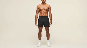 Shorts de sport pour hommes avec tissu léger et respirant pour l'entraînement physique, la course à pied, les exercices et les activités sportives - Product Image 1