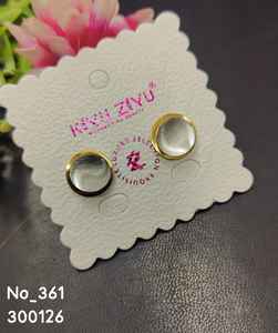 Modernos Pendientes de Acero Inoxidable con Baño de Oro y Diseño Geométrico para Fiestas de Mujeres a la Moda - Product Image 5