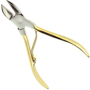 Stainless Steel Nail Art Cuticle Nippers Manicure Scissors Cuticle Clippers Trimmer Dead Skin <b>Remover</b> Cutters Finger Care Tool - Product Image 2
