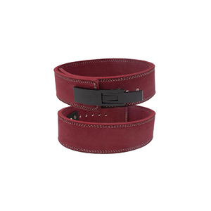 Ceinture de musculation en cuir bleu de qualité supérieure, robuste, avec boucle à levier, pour l'entraînement en salle de sport, équipement de fitness professionnel, soutien optimal - Product Image 5