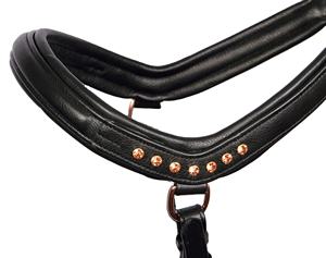 Miden International - Collar de Cuero para Caballo con Cabezada Inglesa Personalizada al por Mayor, para Equitación, Accesorios de Equipo Ecuestre - Product Image 5