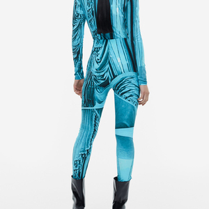 Legging en spandex unique, sublimation, nouveau style. - Product Image 3