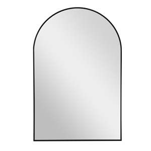 ชุด2ชิ้นกระจกห้องน้ำสีดำมุมขวา, 36 "* 24" ทำจากอลูมิเนียมอัลลอยด์ดีไซน์เรียบหรู - Product Image 3