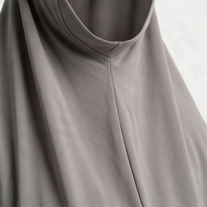 Khimar Abaya pour femmes musulmanes, manches longues, ensemble deux pièces, foulard et jupe, vêtements islamiques modestes, service de vente en gros - Product Image 4