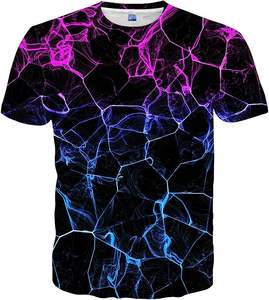 Camiseta de Verano para Hombre de Alta Calidad, Impresión Digital 3D por Sublimación, Secado Rápido, Estilo Casual, Hombros Caídos, 100% Algodón Jersey - Product Image 5