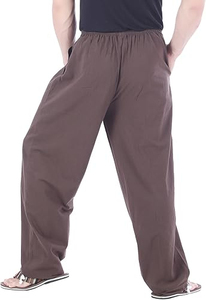 Pantalon de jogging pour homme OEM/ODM avec logo personnalisé, design unique délavé, coupe ample décontractée, jambe droite, logo brodé personnalisé - Product Image 2