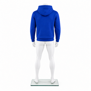 Sweat à capuche uni pour homme, personnalisable avec logo, vierge, premium, unisexe, style survêtement, streetwear pour couples, en polaire, coupe oversize, automne - Product Image 5