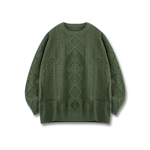 Pull-over en maille douce pour homme, confortable et décontracté, indispensable pour la garde-robe d'hiver. Agent de production de tricots Dhaka. - Product Image 5