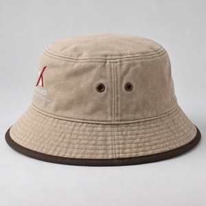 Custom <b>Mens</b> Cotton <b>Bucket</b> <b>Hat</b> Outdoor Casual Headwear Breathable Fabric Lightweight Design Comfortable Fit <b>Bucket</b> <b>Hat</b> Summer <b>Hat</b> - Product Image 4