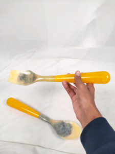 Resin Eco-Friendly <b>Salad</b> Server Set with <b>Salad</b> Spoon and Fork Dishwasher Safe From India in Bulk - Product Image 2