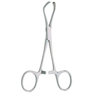 High Quality Manual Towel Clamps 4" <b>Ball</b> and Socket Jaws with Ratchet Lock <b>Stainless</b> <b>Steel</b> Backhaus Towel Clip Forceps - Product Image 1