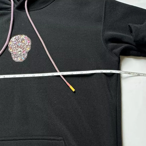 Derniers modèles de sweats à capuche en strass fabriqués au Pakistan, service OEM, vente en gros de sweats à capuche en strass pour hommes - Product Image 5
