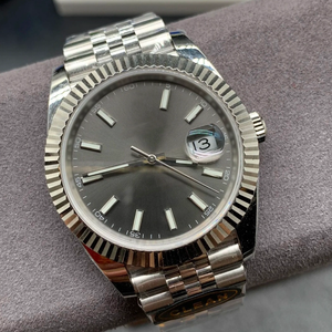 Reloj casual mecánico de lujo JP SK C Factory Gray 904L 3235 con calendario y movimiento automático de 41 mm/31 mm 2236 para parejas - Product Image 4