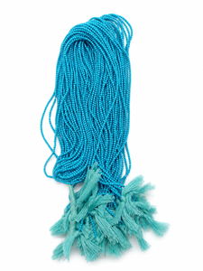 Vente en gros de pierres précieuses turquoise bleues de 2 mm à prix avantageux, coupées rondes, en fils, avec couleur, pour la fabrication de bijoux - Product Image 1