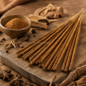 Varillas de Incienso de Vainilla Masala de 8 Pulgadas, Aroma Natural, Caja Hexagonal, Agarbatti Premium Hecho en India - Product Image 4