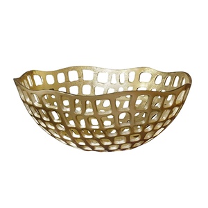 Cuenco de frutas hecho a mano, cuencos redondos de estilo contemporáneo, cuenco grande único para servir y plato, decoración de boda, accesorios de mesa - Product Image 1