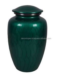 cremation Urn Decorative Metal Cremation Urn Memorial Urn Durable with Polished Design at wholesale price - Product Image 4