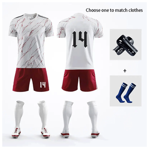 ชุดฟุตบอลแบบปรับแต่งได้พร้อมชื่อทีมและโลโก้ตำแหน่งด้านหน้าโดยใช้เทคโนโลยีการตัดอัตโนมัติ - Product Image 2
