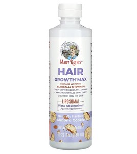 Complément Capillaire Bio Premium Mary Ruth Anti-Pelliculaire Croissance Épaississement Liquide Formule Biotine Réparatrice pour Cheveux - Product Image 1