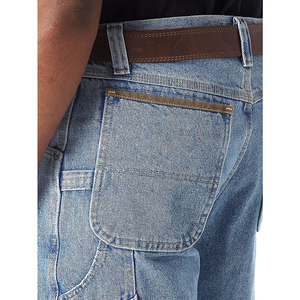 Shorts en jean déchirés taille haute de qualité supérieure avec poches et ourlet effiloché, fermeture boutonnée, décontractés pour l'été, 100 % coton - Product Image 6