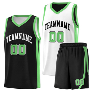 ชุดบาสเก็ตบอลแบบกลับด้านได้ ดีไซน์สั่งทำพิเศษ คุณภาพเยี่ยม บริการ OEM ไซส์ใหญ่ ล่าสุด ขายส่งราคาถูก - Product Image 2