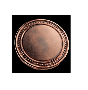 Wood Charger <b>Plate</b> High on Demand Copper Charger <b>Plate</b> High on Demand Copper Charger <b>Plate</b> Round Polished - Product Image 2